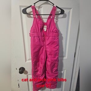 Cat and Jack ski bibs